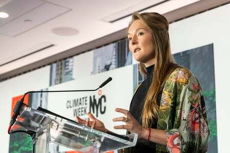 Jen Carson talking at CWNYC 2023