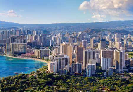 Aerial view of Honolulu, Hawai‘i