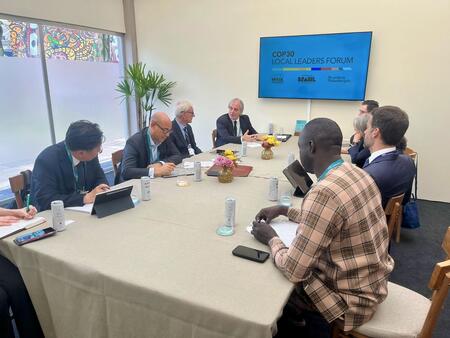 Simon Stiell meets with subnational leaders in Brazil
