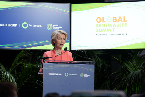 Ursula von der Leyen at Climate Week NYC