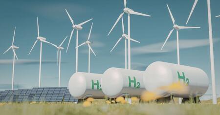 Hydrogen power plant
